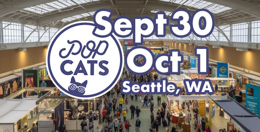 Pop Cats in Seattle, Washington - September 30 & Oct 1 - Chips Toys