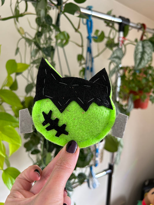 Frankenstein's Monster catnip cat toy