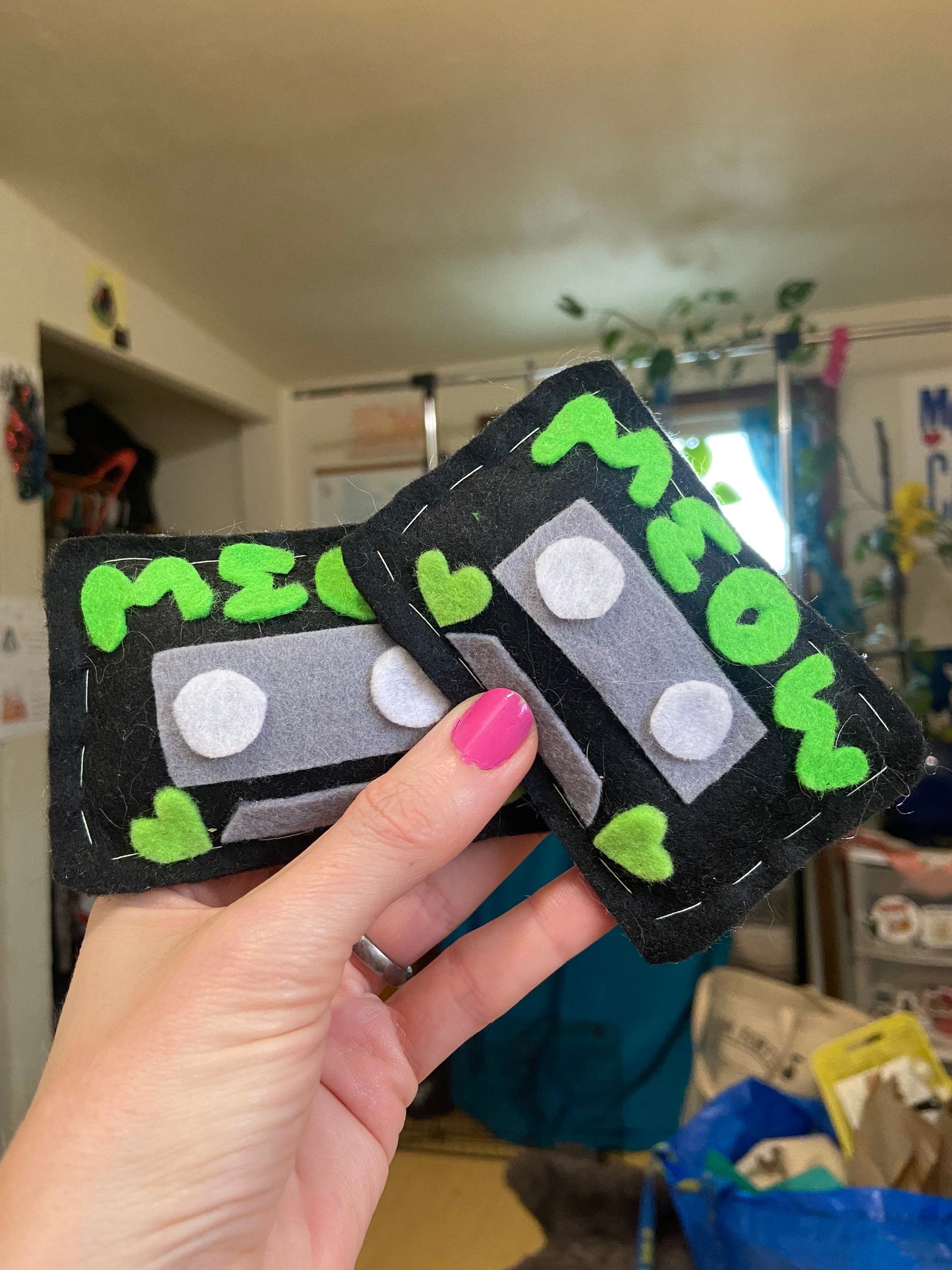 Meow mix tapes - catnip cat toys