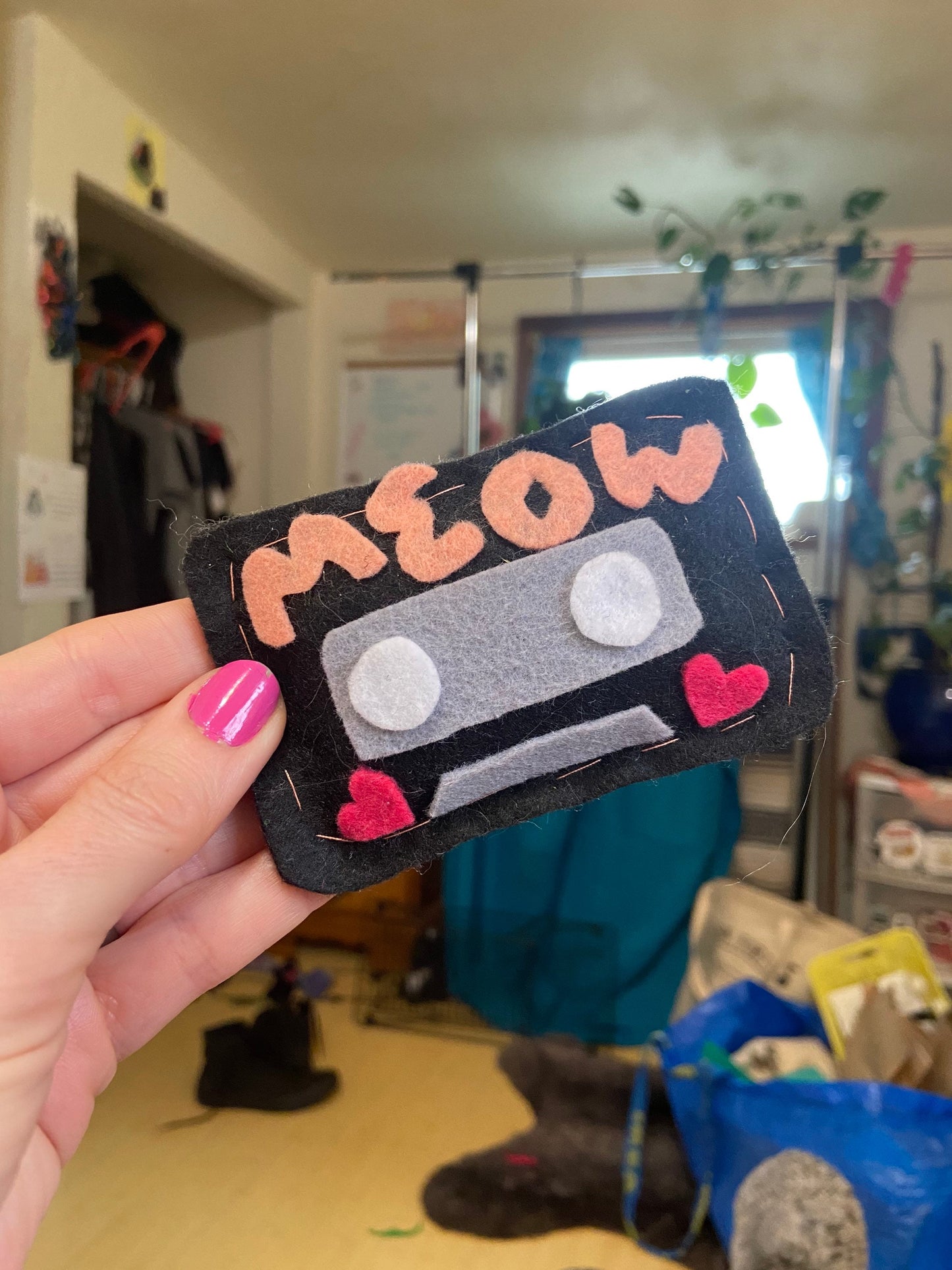 Meow mix tapes - catnip cat toys